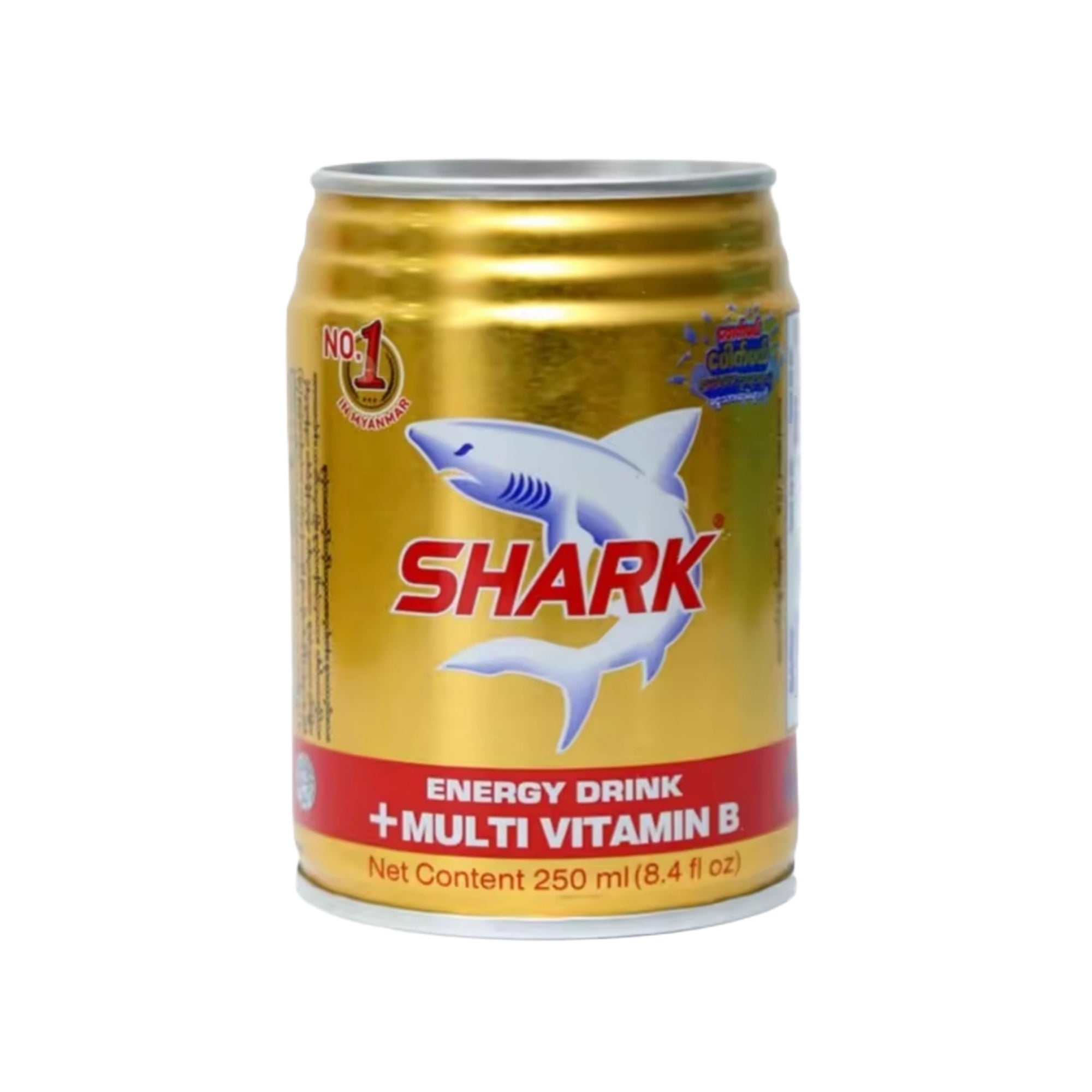 Shark Energy Drink Can 250ml ငမန်းတံဆိပ် အချိုရည်
